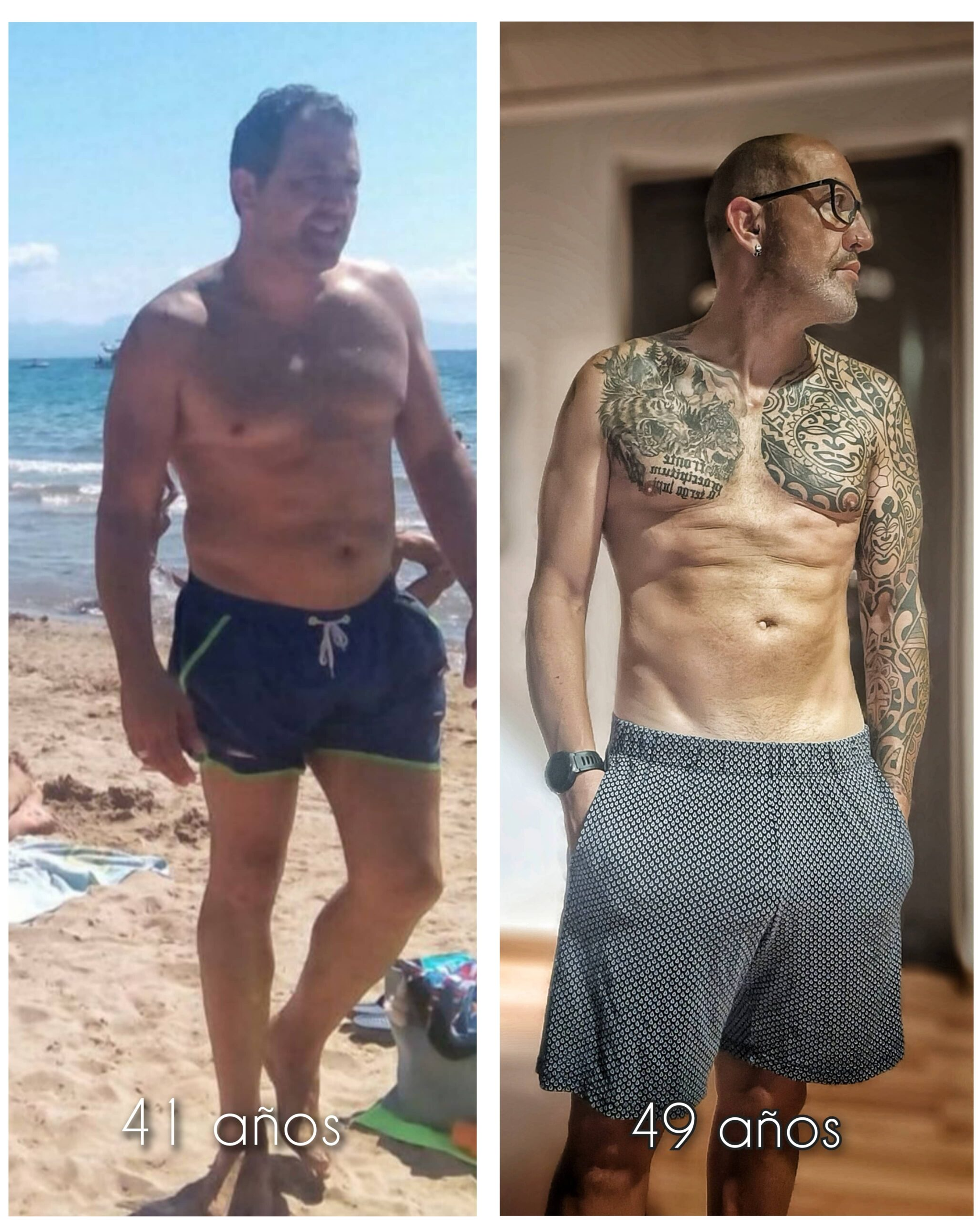 Antes y después de David